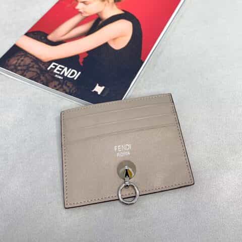 FENDI芬迪小牛皮扁形卡片套0269