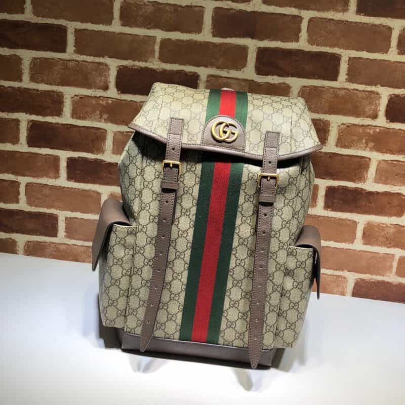 GUCCI古驰Ophidia系列中号GG背包598140