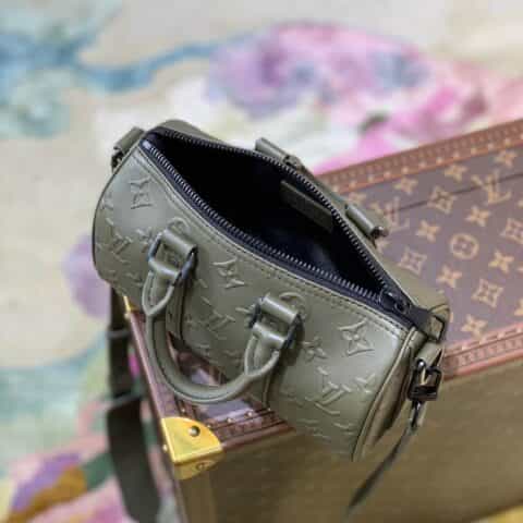 Louis Vuitton LV Keepall XS bag M57961橄榄绿