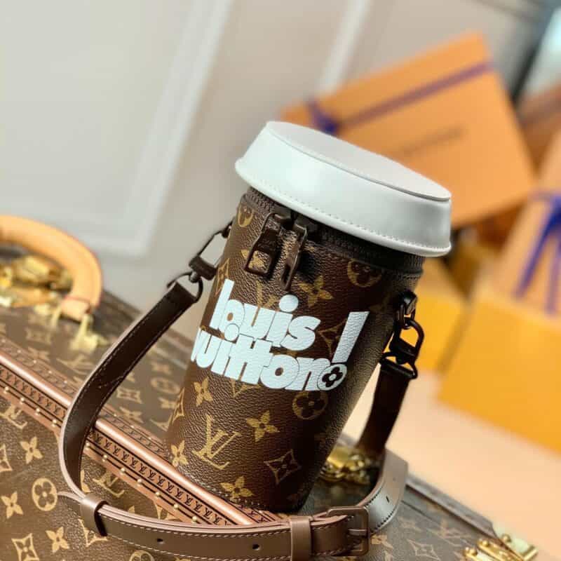 Louis Vuitton LV Coffee Cup 咖啡包包 男士手持包 M80812