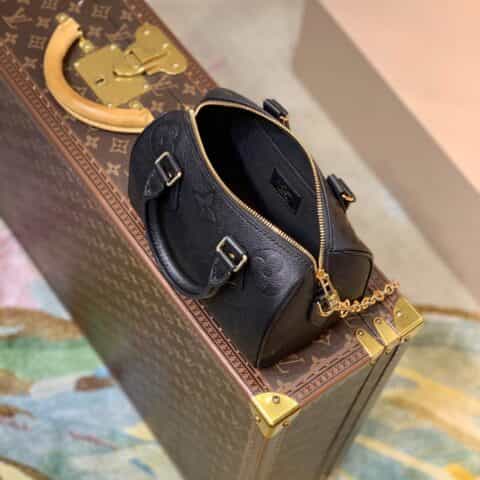 Louis Vuitton LV Speedy Bandoulière 20 bag M58953黑色