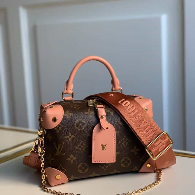 Louis Vuitton LV Petite Malle Souple 盒子包 M45531粉色