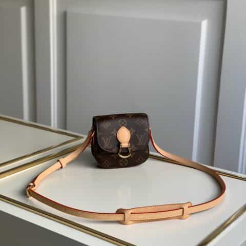 Louis Vuitton LV LU Saint Cloud 中古系列马鞍包 M51245