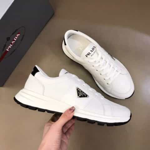 PRADA/普拉达  进口小牛皮材质2021男士时尚运动系列