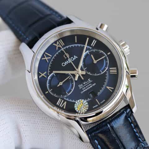TW精品 V2升级版 Omega 欧米茄 碟飞系列男士自动机械腕表 采用7750改欧米茄9300/9301计时机芯