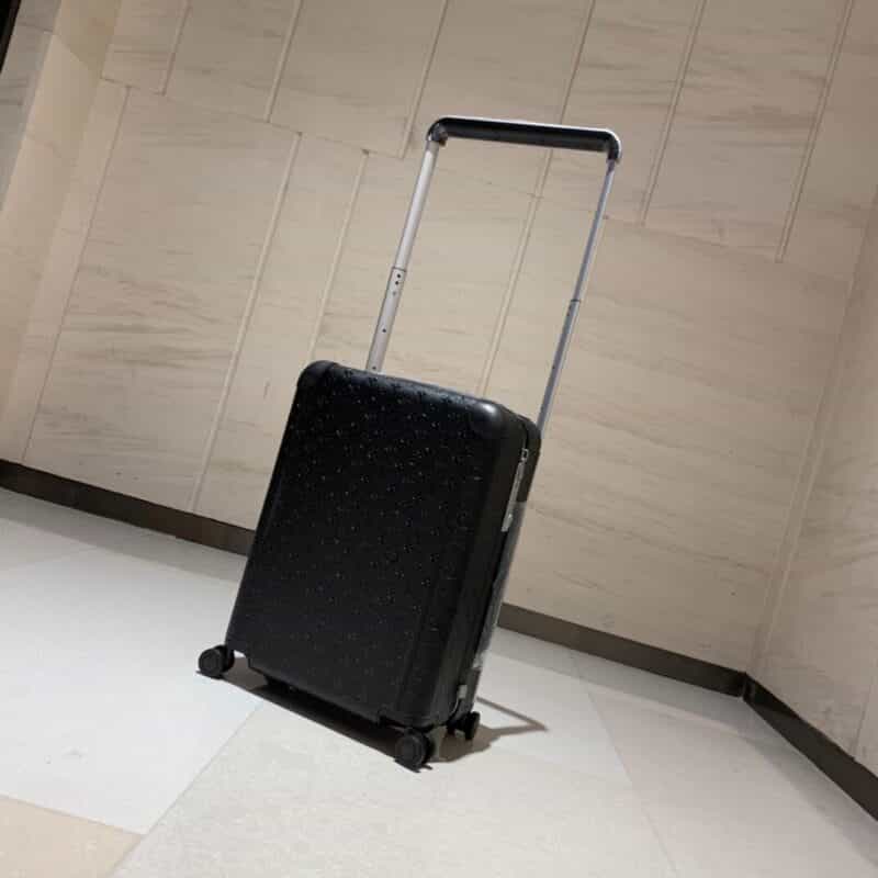 LV路易威登Taurillon 皮革压印Horizon 55 拉杆箱M20438