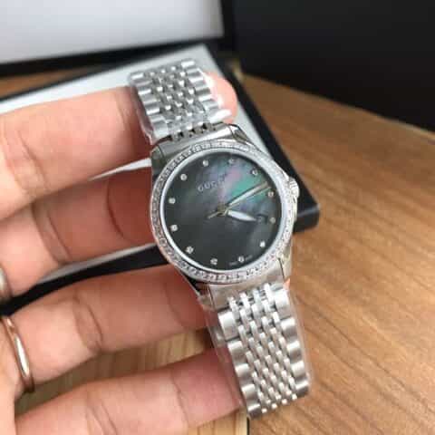 经典古驰女表Original Gucci,古驰G-timeless系列经典九珠表带