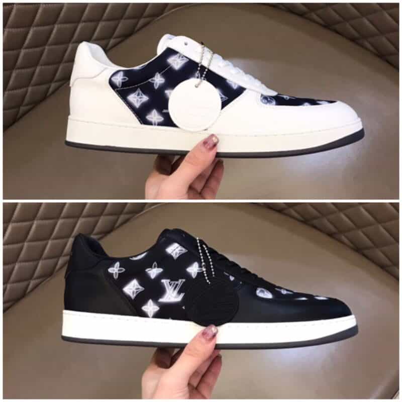 LV/路易威登 进口水染小牛皮内里拼接头层牛皮男士经典休闲运动鞋