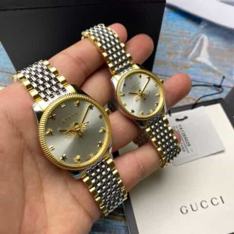 古驰 GUCCI 新款新款这款经典精钢腕表属于G-Timeless系列女表