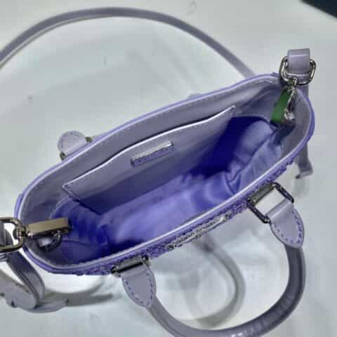 PRADA 满天星托特包 1BG331紫色