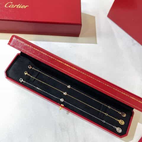 新款Cartier飞碟系列 单钻 手链