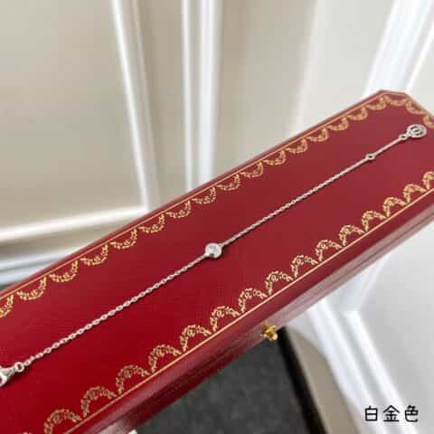新款Cartier飞碟系列 单钻 手链