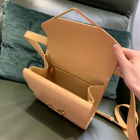 Bottega Veneta THE CLIP BAG 652391杏色