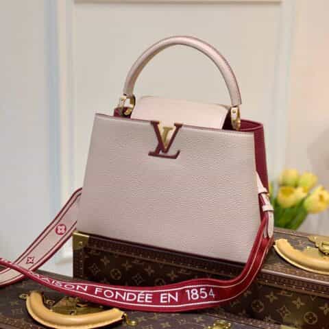 Louis Vuitton LV Capucines MM 手提包 M58610
