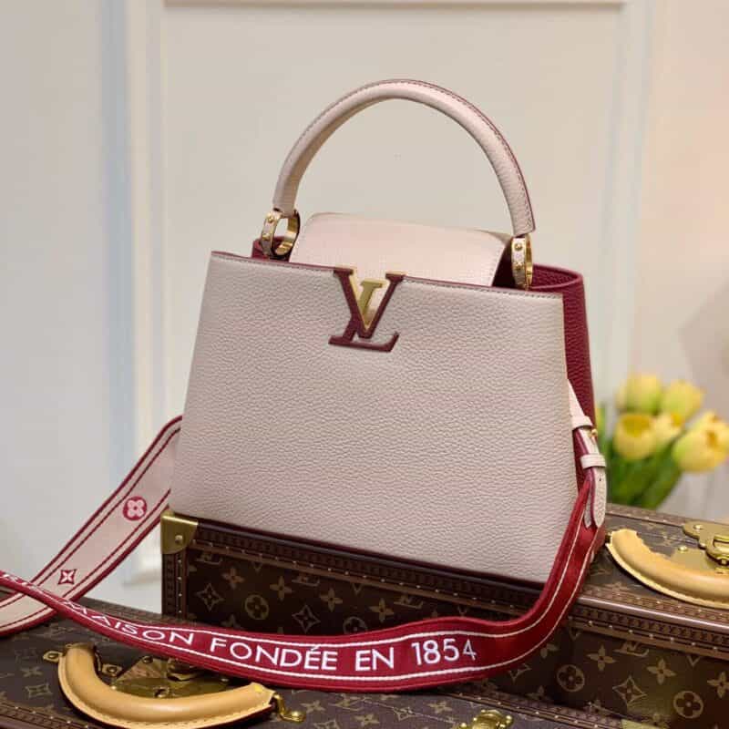 Louis Vuitton LV Capucines MM 手提包 M58610