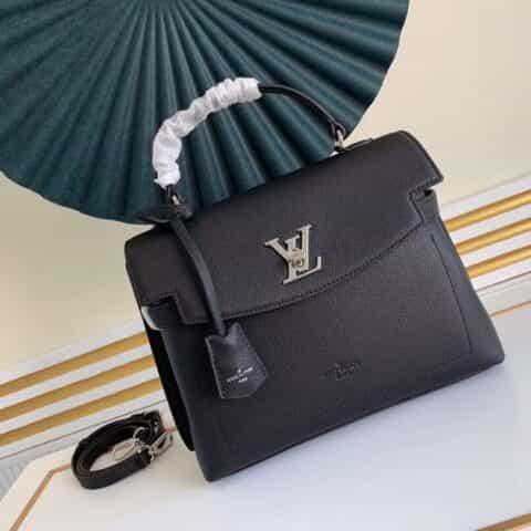Louis Vuitton LV Lockme Ever MM 手提包 M51395黑色