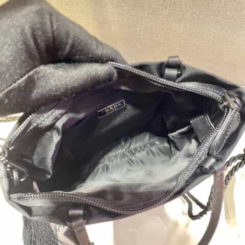 PRADA刺绣尼龙托特包 1BA252_2DJL_F0002_V_4FO