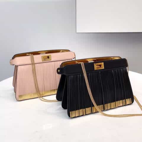 FENDI芬迪迷你peekaboo i see u 风琴包70302