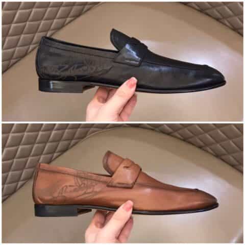 BerIuti伯尔鲁   进口小牛皮高端西装休闲皮鞋