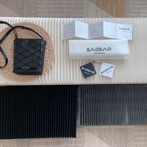 三宅一生｜ISSEY MIYAKE 翻盖水晶包BB03-AG282