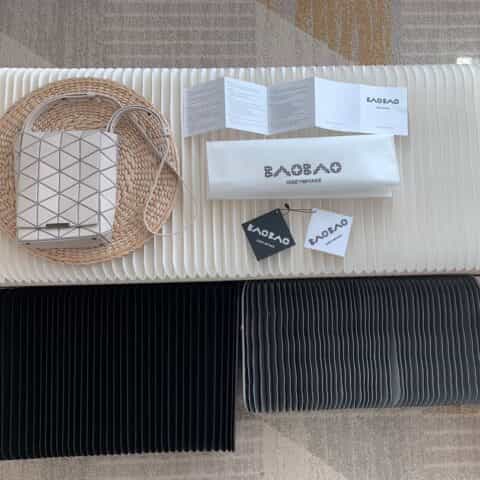 三宅一生｜ISSEY MIYAKE 翻盖水晶包BB03-AG282