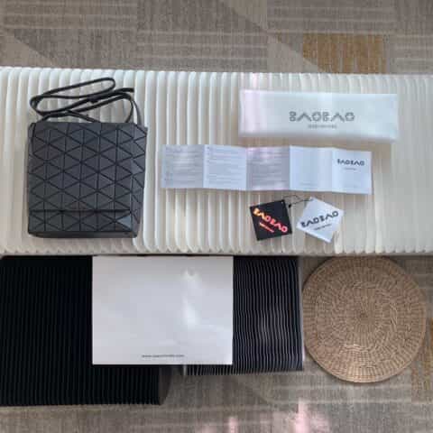 三宅一生｜ISSEY MIYAKE 翻盖水晶包BB03-AG282