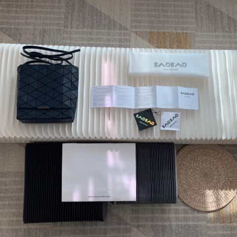 三宅一生｜ISSEY MIYAKE 翻盖水晶包BB03-AG282