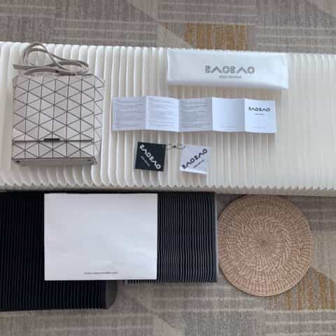 三宅一生｜ISSEY MIYAKE 翻盖水晶包BB03-AG282