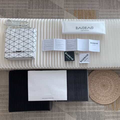 三宅一生｜ISSEY MIYAKE 翻盖水晶包BB03-AG282