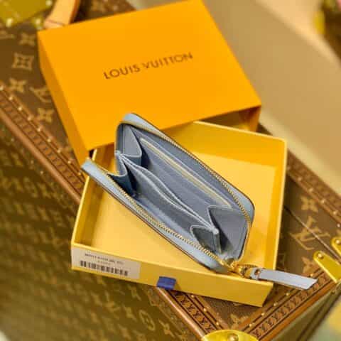 Louis Vuitton LV Zippy coin purse 钱夹 M80408夏日蓝