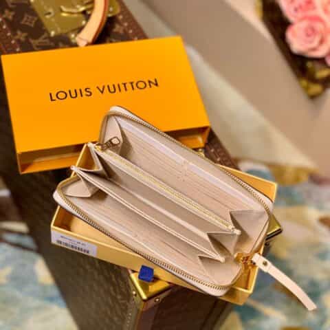 Louis Vuitton LV Zippy wallet M80402香草黄