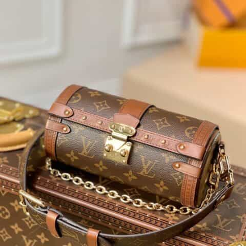 Louis Vuitton LV Papillon Trunk 斜挎包 M57835老花