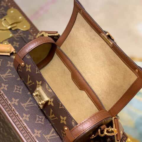 Louis Vuitton LV Papillon Trunk 斜挎包 M57835老花