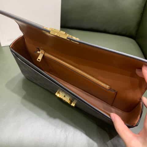 CELINE CHAIN BAG TRIOMPHE 凯旋门新版腋下包 197412老花