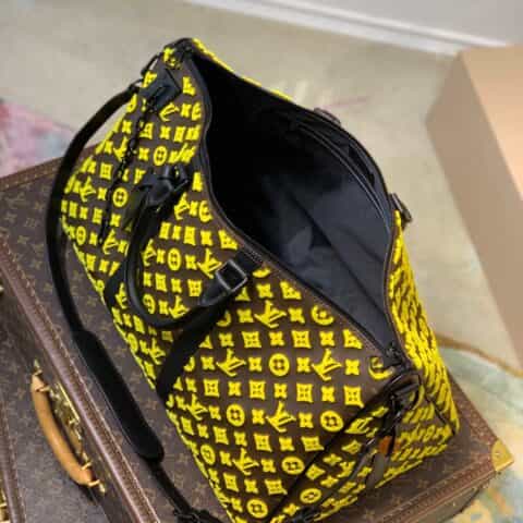 Louis Vuitton LV Keepall Triangle BANDOULIÈRE 50 旅行袋 M45069