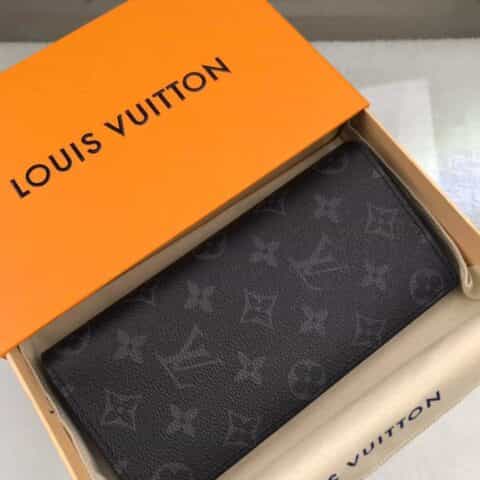 Louis Vuitton LV Brazza 钱夹 M61697黑花