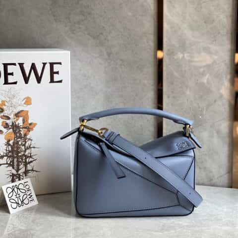 LOEWE罗意威 Puzzle bag 小号几何包 0189大西洋蓝24CM