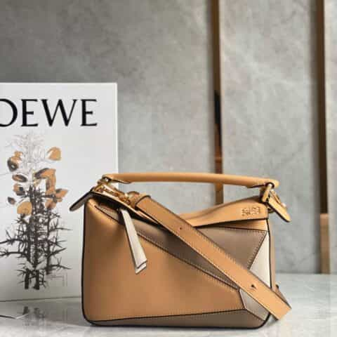 LOEWE罗意威 Puzzle bag 小号几何包 0189拼色24CM