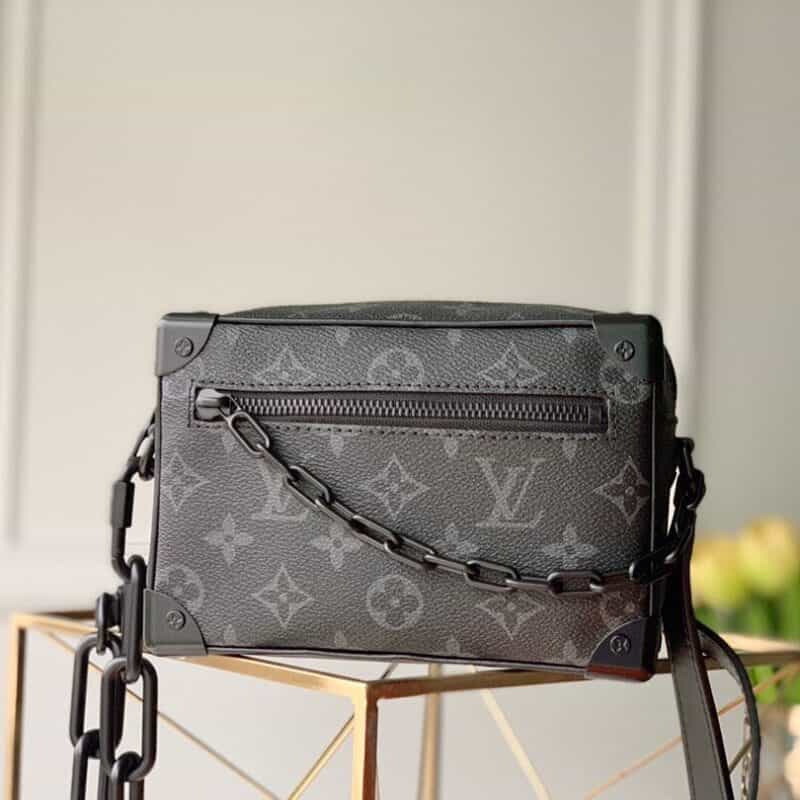 Louis Vuitton LV Mini SOFT TRUNK 软盒子链条包 M44735黑花