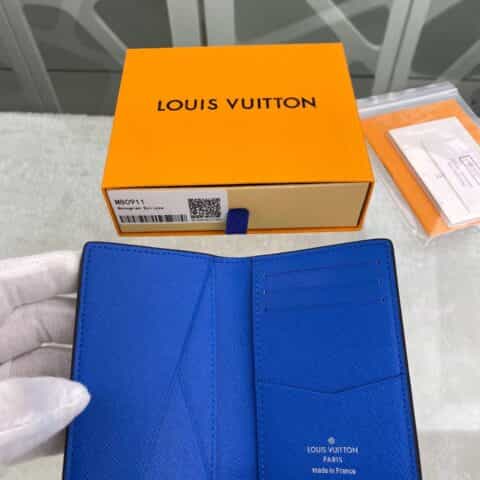 Louis Vuitton LV 小硬箱漫画图案口袋钱夹 M80911