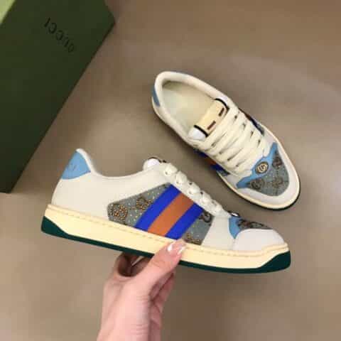GUCCI古驰  情侣低帮运动鞋系列复古小脏鞋