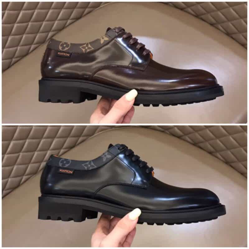 LV/路易威登   2021 秋冬新品系列，L. V VOLTAIRE 系带鞋