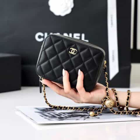 CHANEL 2022cc 早春度假系列金球小相机包 AP2463