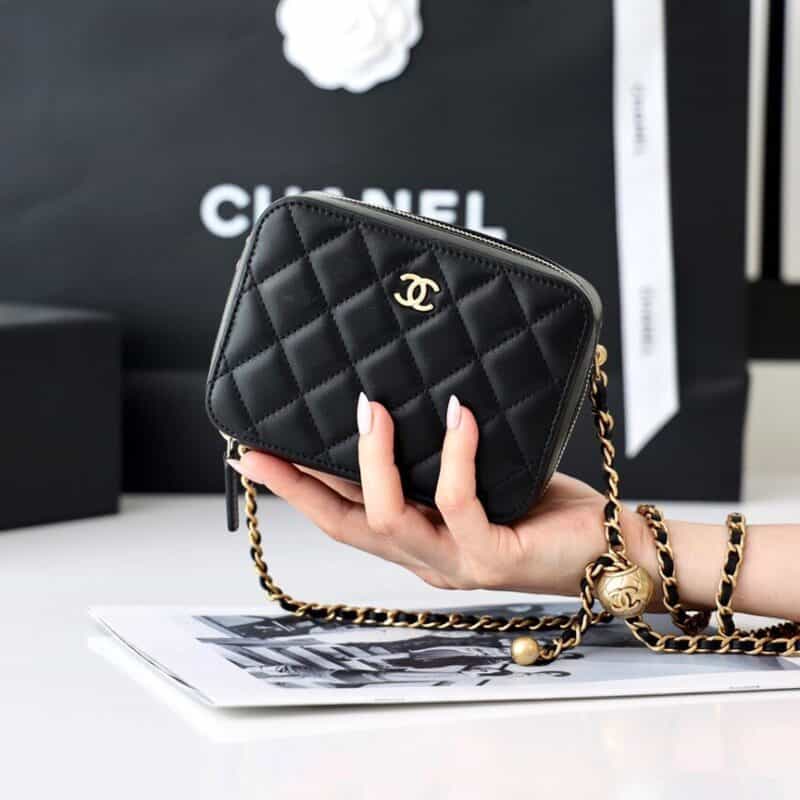 CHANEL 2022cc 早春度假系列金球小相机包 AP2463