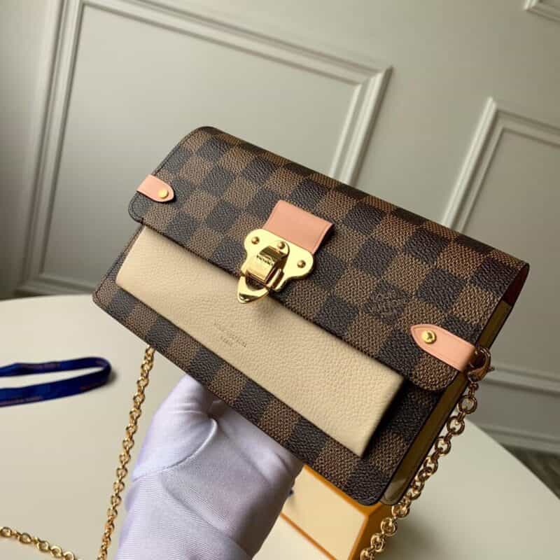 Louis Vuitton LV Vavin 链条包 N60237米色
