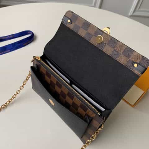 Louis Vuitton LV Vavin 链条包 N60221黑色