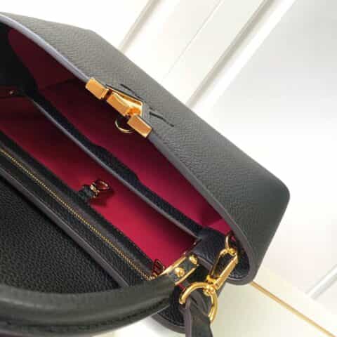 Louis Vuitton LV Capucines MM handbag M42259黑色