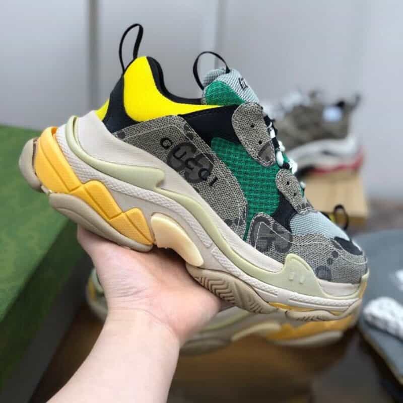 BALENCIAGA巴黎世家   六层复合鞋底男女款巴黎老爹鞋联名款运动鞋