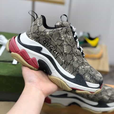 BALENCIAGA巴黎世家   六层复合鞋底男女款巴黎老爹鞋联名款运动鞋