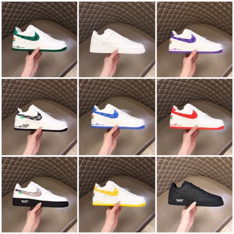 LV/路易威登  OFF-WHITE x Nike 三方联名潮酷男士休闲运动鞋